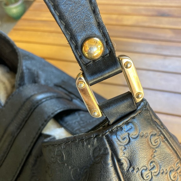 Gucci Guccissma (authentic)Black hobo - Picture 7 of 16